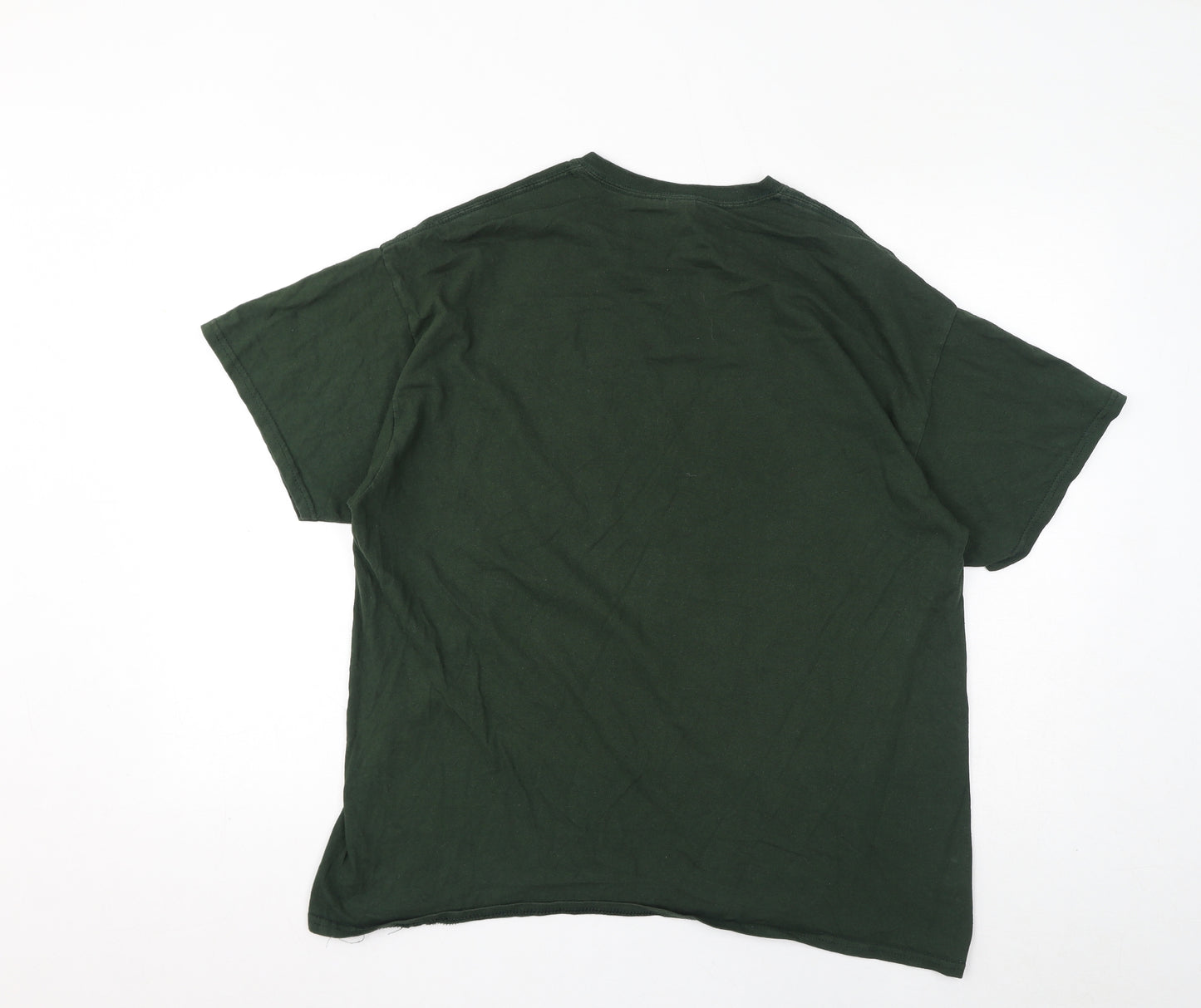 Gildan Mens Green Cotton T-Shirt Size XL Round Neck - Never Underestimate the Power of a Nolan