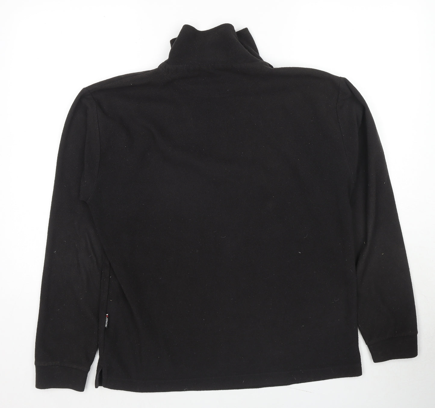 Trespass Mens Black Polyester Pullover Sweatshirt Size M