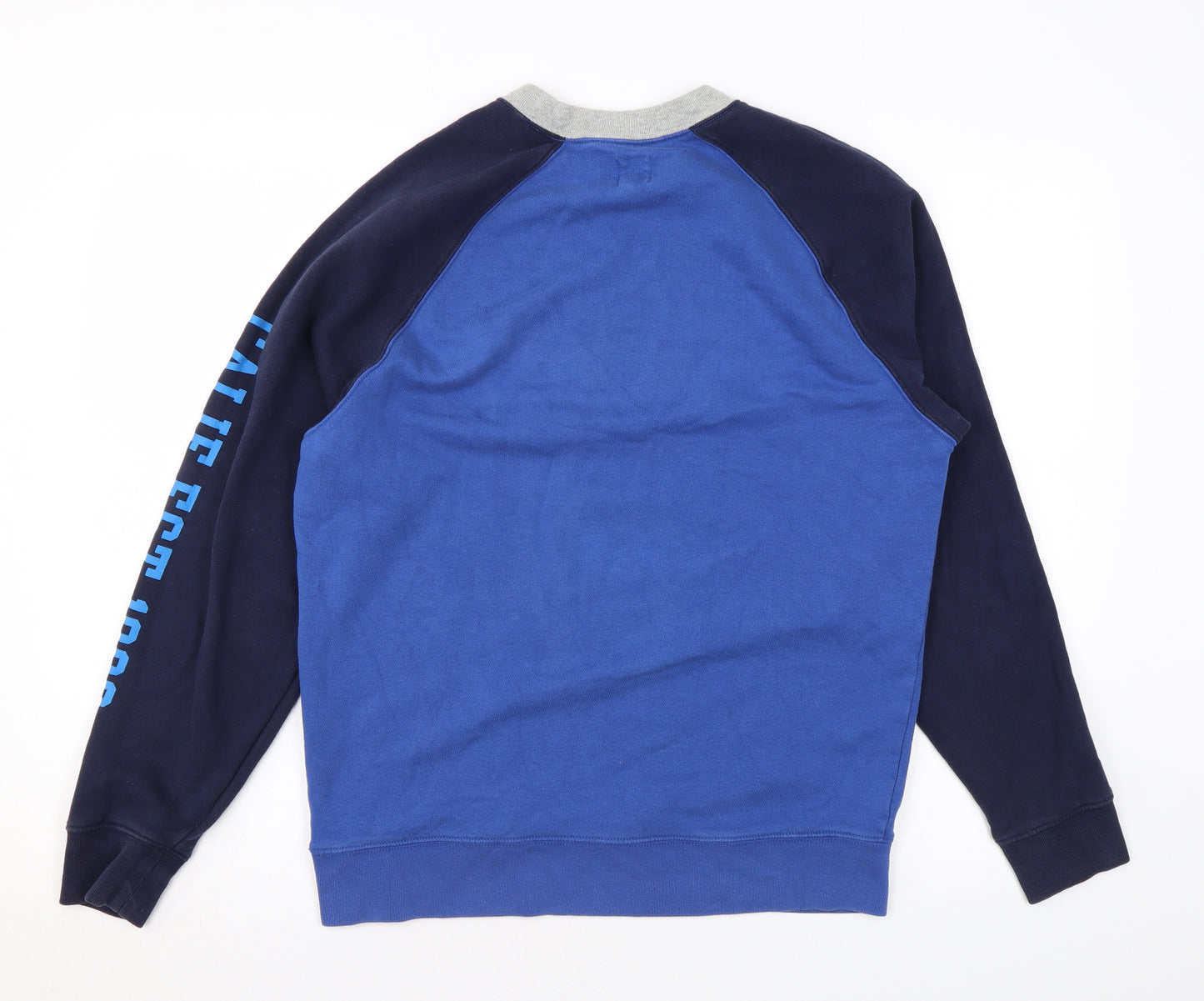 Gap Mens Blue Cotton Pullover Sweatshirt Size S