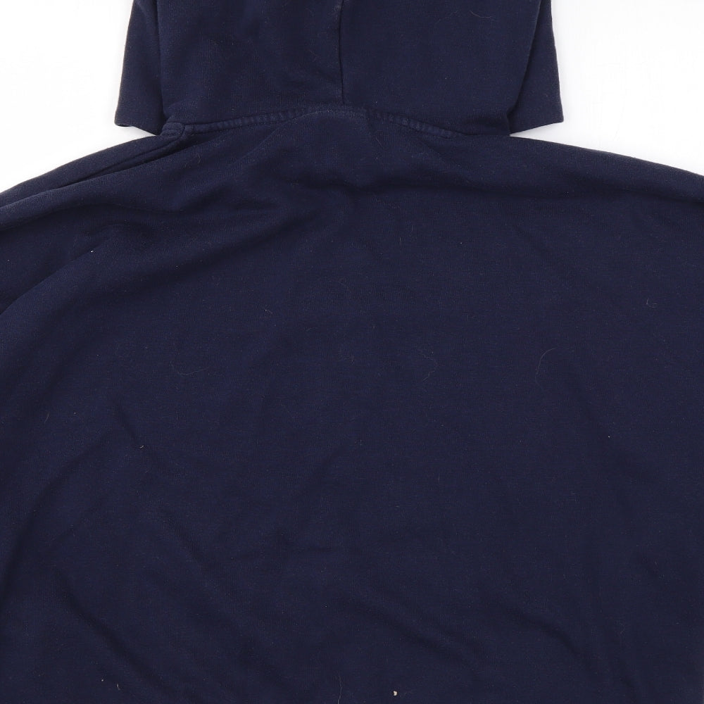 Tokyo Angel Womens Blue Cotton Pullover Hoodie Size 18 Pullover