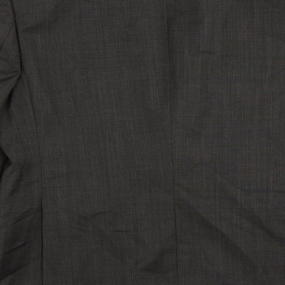 Paul Costelloe Mens Grey Wool Jacket Suit Jacket Size 40 Regular