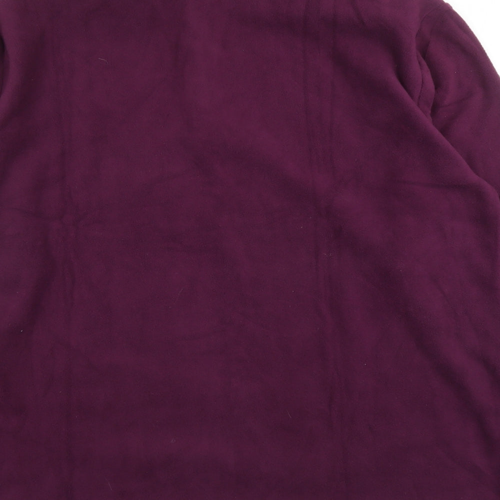 Atlas For Men Mens Purple Polyester Pullover Sweatshirt Size XL