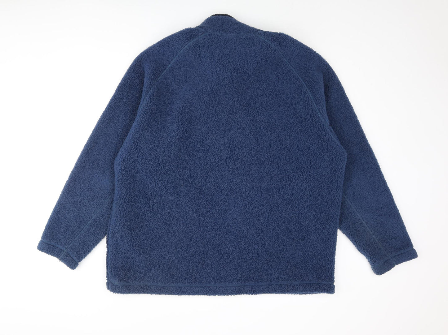 Blue Harbour Mens Blue Polyester Pullover Sweatshirt Size XL