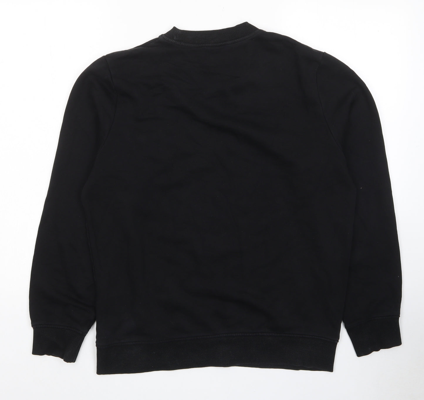 JACK & JONES Mens Black Cotton Pullover Sweatshirt Size M - Chicago