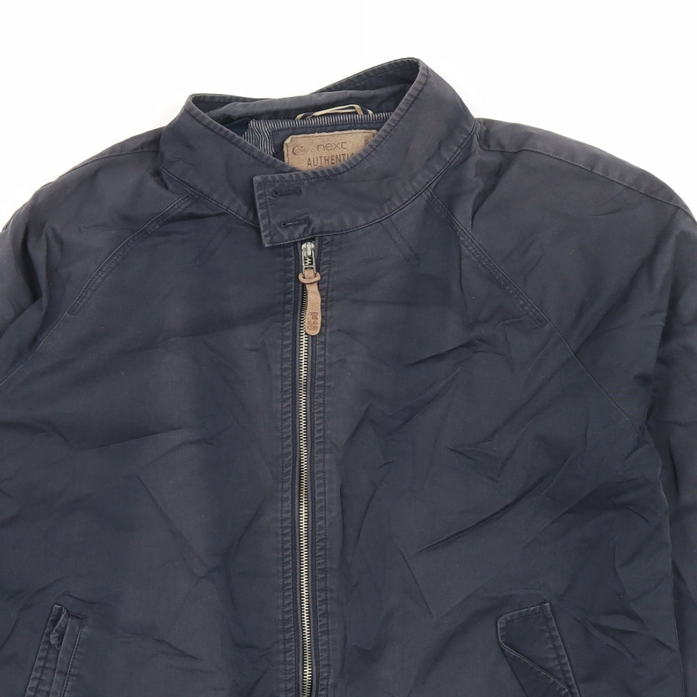 NEXT Mens Blue Jacket Size L Zip