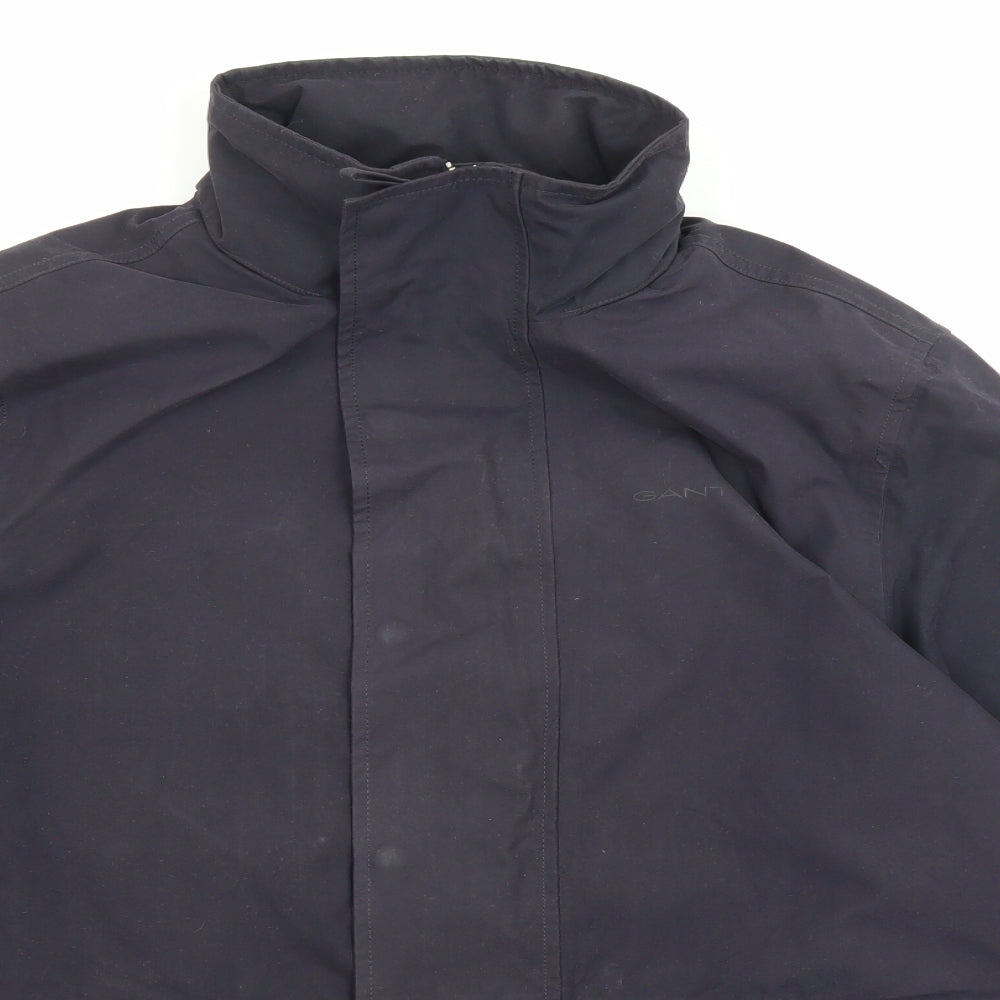 GANT Mens Blue Jacket Size L Zip