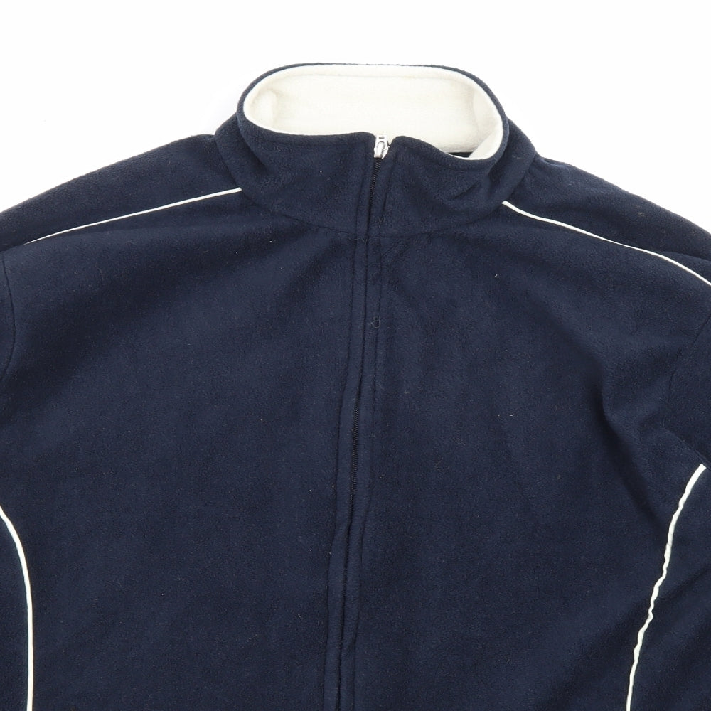 MX Mens Blue Jacket Size L Zip