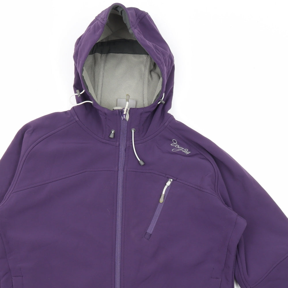 TOG24 Womens Purple Jacket Size 12 Zip