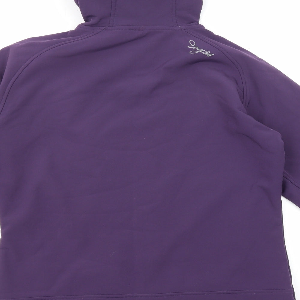 TOG24 Womens Purple Jacket Size 12 Zip