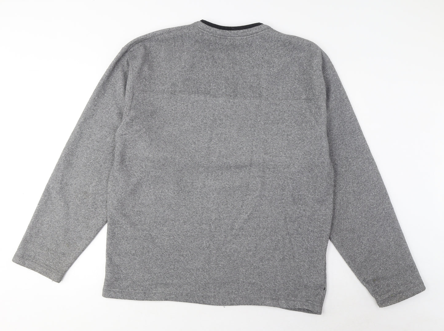 Gap Mens Grey Polyester Pullover Sweatshirt Size XL