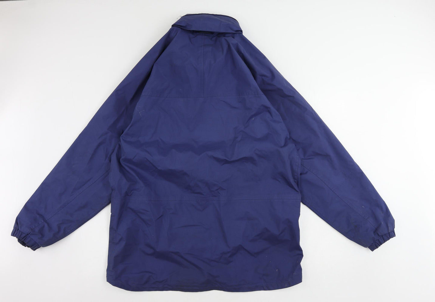 Regatta Mens Blue Windbreaker Jacket Size M Zip - Zipped Pockets