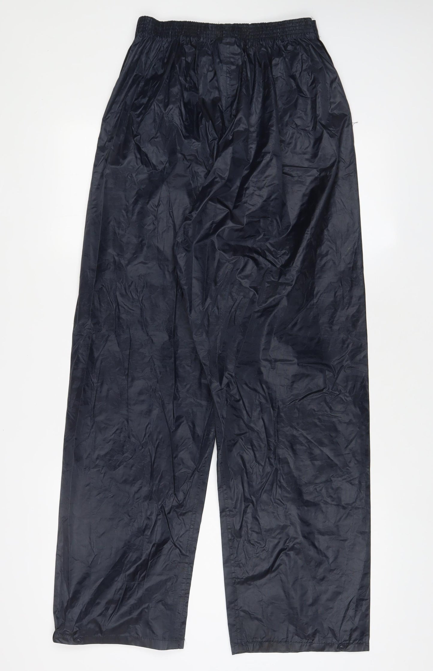 Pro Climate Womens Black Nylon Rain Trousers Trousers Size M L30 in Regular