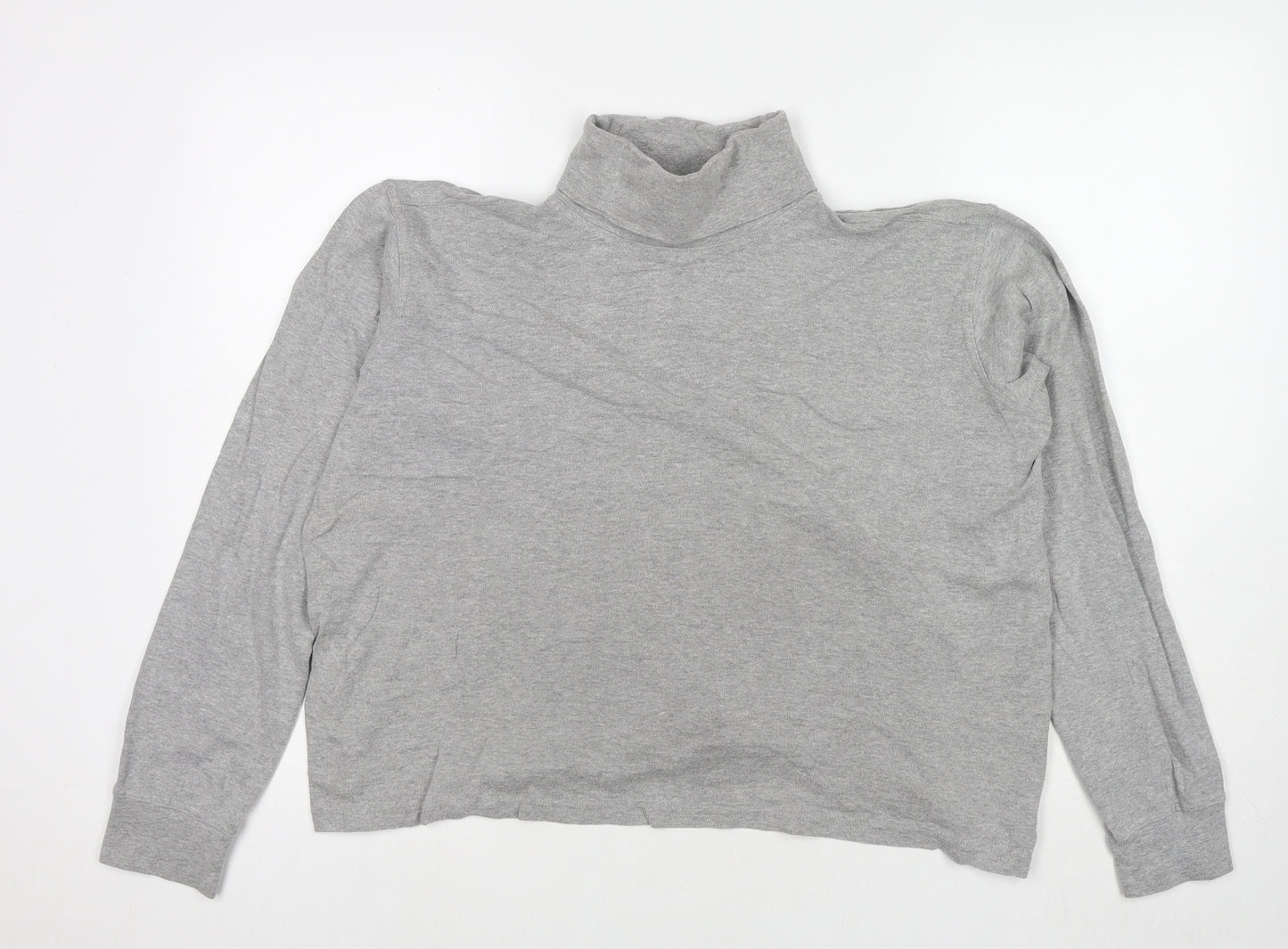 Mountain Warehouse Womens Grey Cotton Pullover Sweatshirt Size 16 Pullover