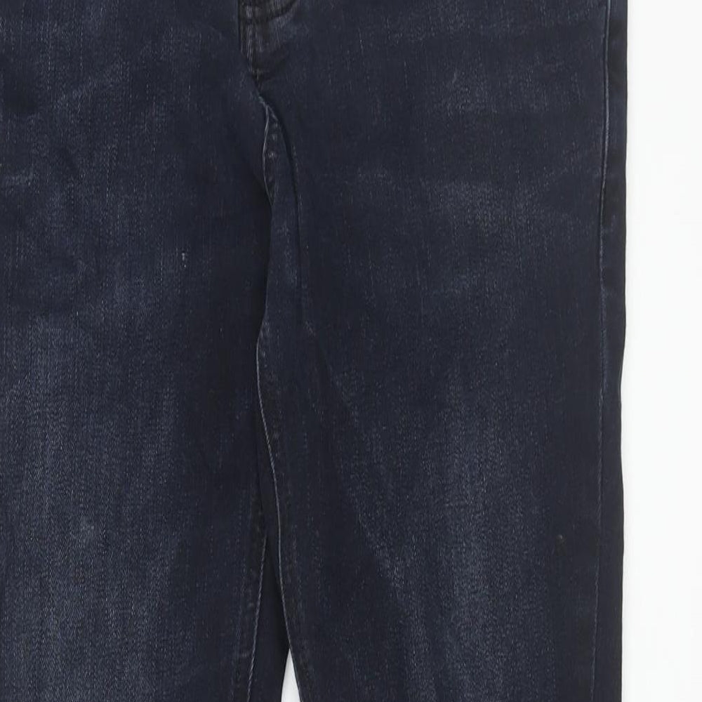 NEXT Mens Blue Cotton Skinny Jeans Size 30 in L30 in Regular Button