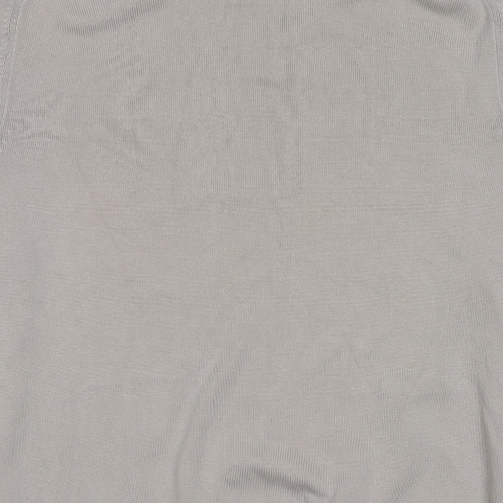 Timberland Womens Grey Round Neck Cotton Pullover Jumper Size S