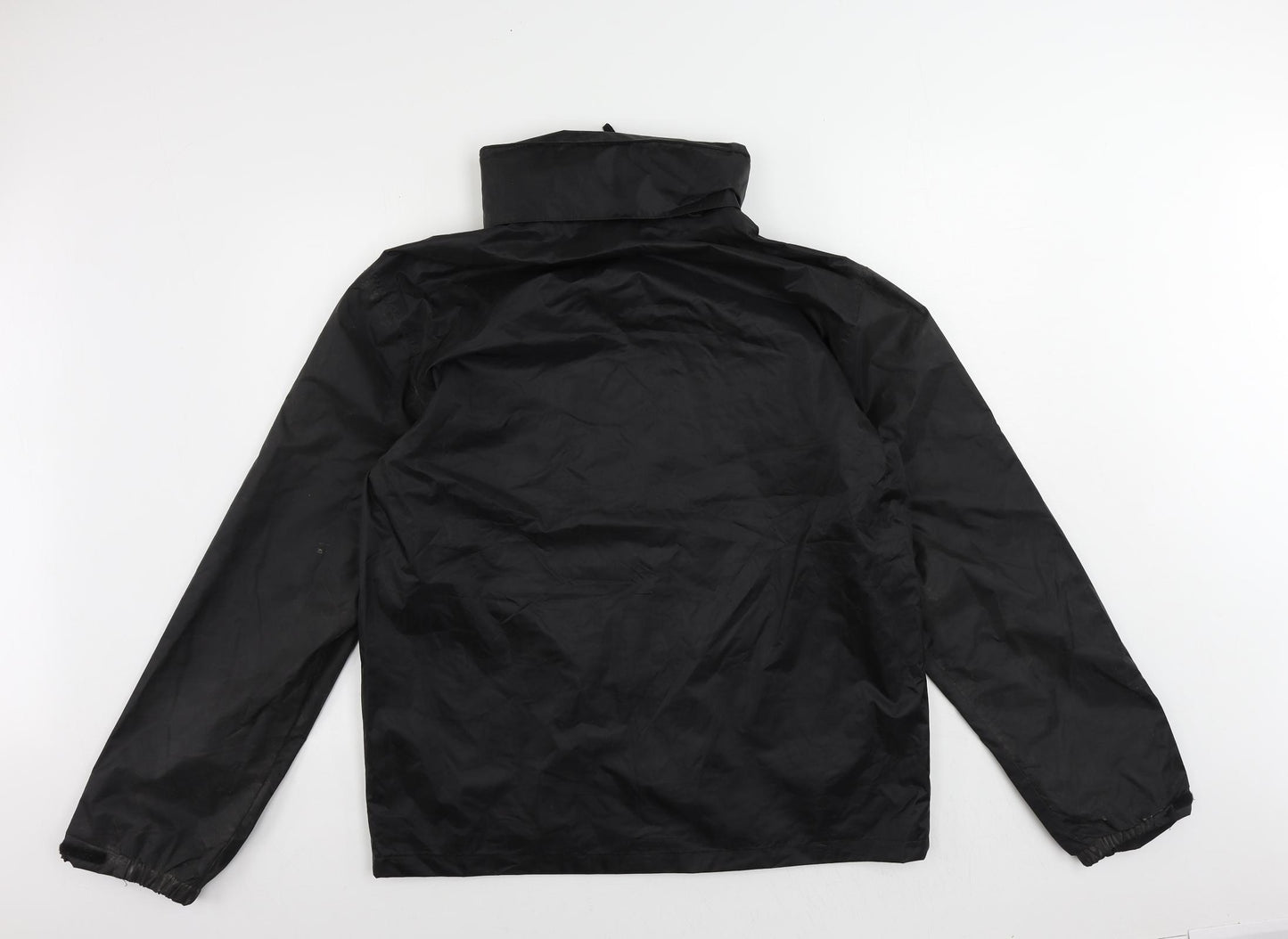 Regatta Mens Black Jacket Size L Zip - Zipped Pockets