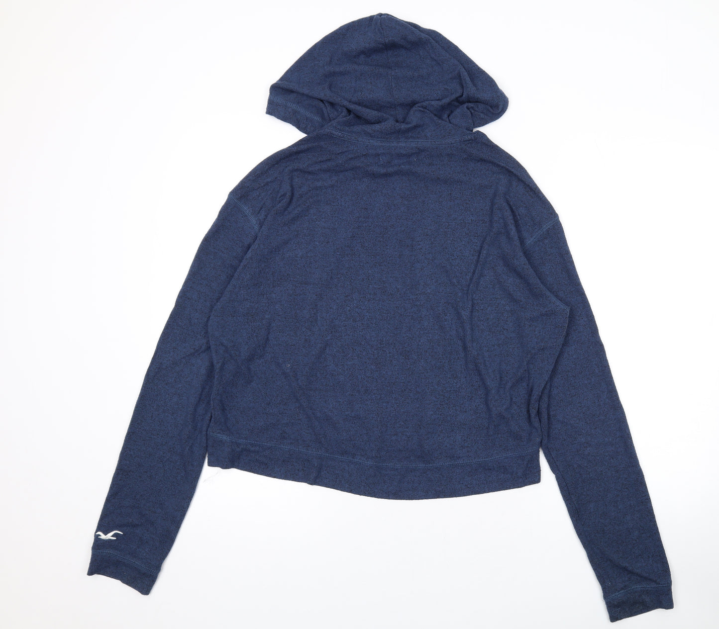 Hollister Mens Blue Cotton Pullover Hoodie Size S