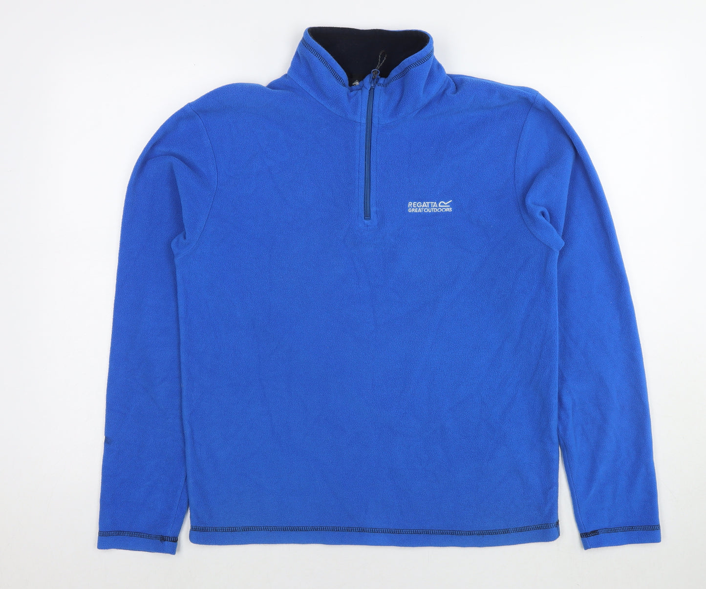 Regatta Mens Blue Polyester Pullover Sweatshirt Size M