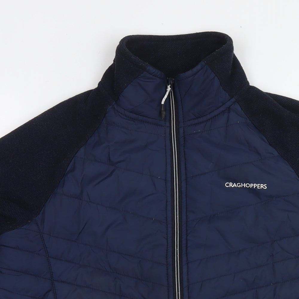 Craghoppers Womens Blue Jacket Size 12 Zip