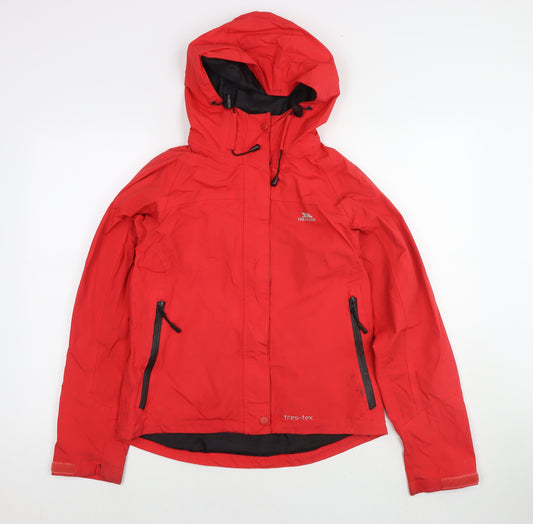 Trespass Womens Red Jacket Size S Zip