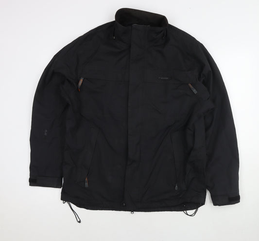 Mountain Life Mens Black Jacket Size M Zip