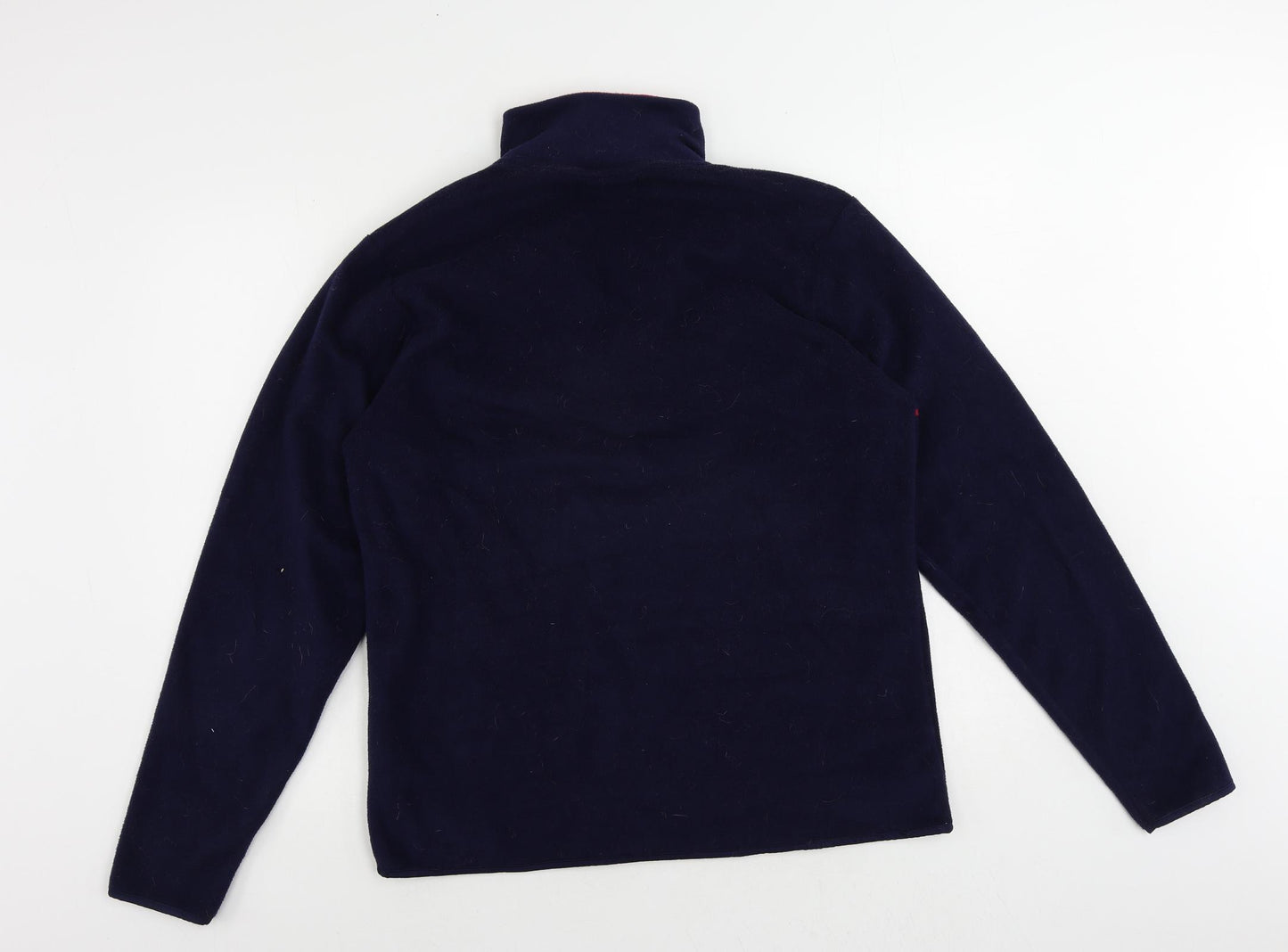 Pierre Cardin Mens Blue Polyester Pullover Sweatshirt Size M - Logo Vintage