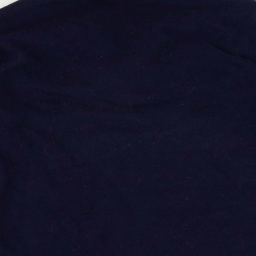 Pierre Cardin Mens Blue Polyester Pullover Sweatshirt Size M - Logo Vintage