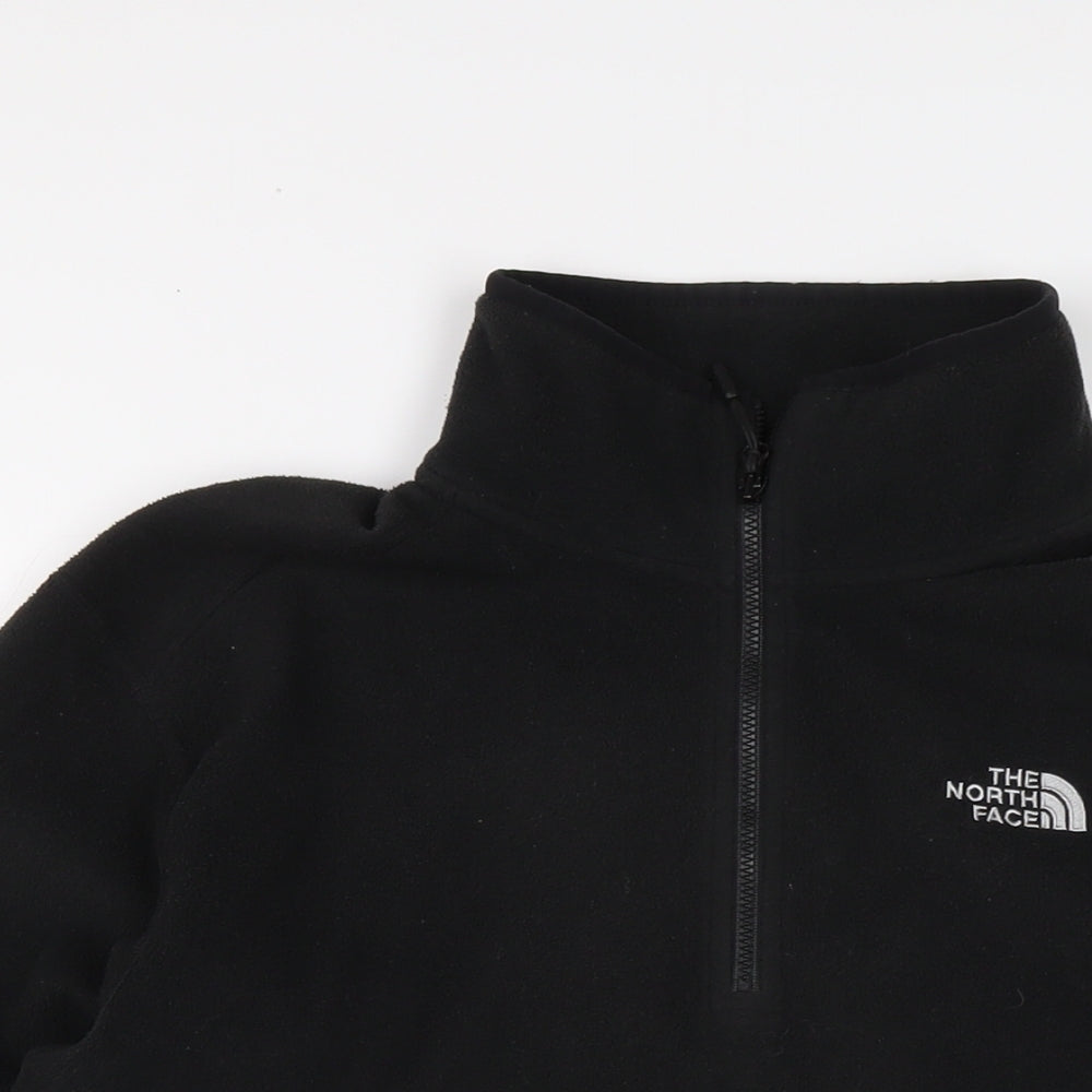 The North Face Mens Black Polyester Pullover Sweatshirt Size M