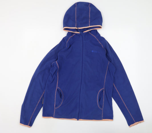 Mountain Warehouse Womens Blue Jacket Size 14 Zip