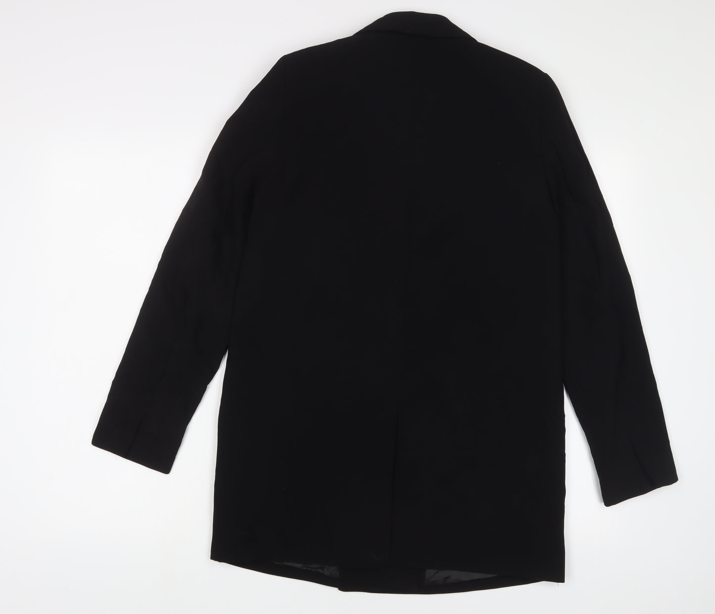 Zara Womens Black Jacket Blazer Size XS Button