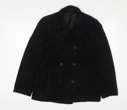 NEXT Womens Black Jacket Size 10 Button