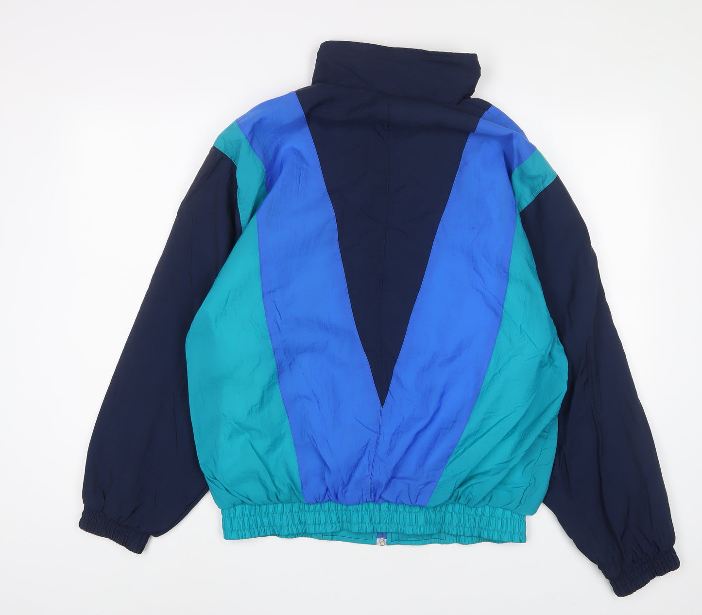 Rodeo Mens Blue Jacket Size S Zip - Zip Pockets