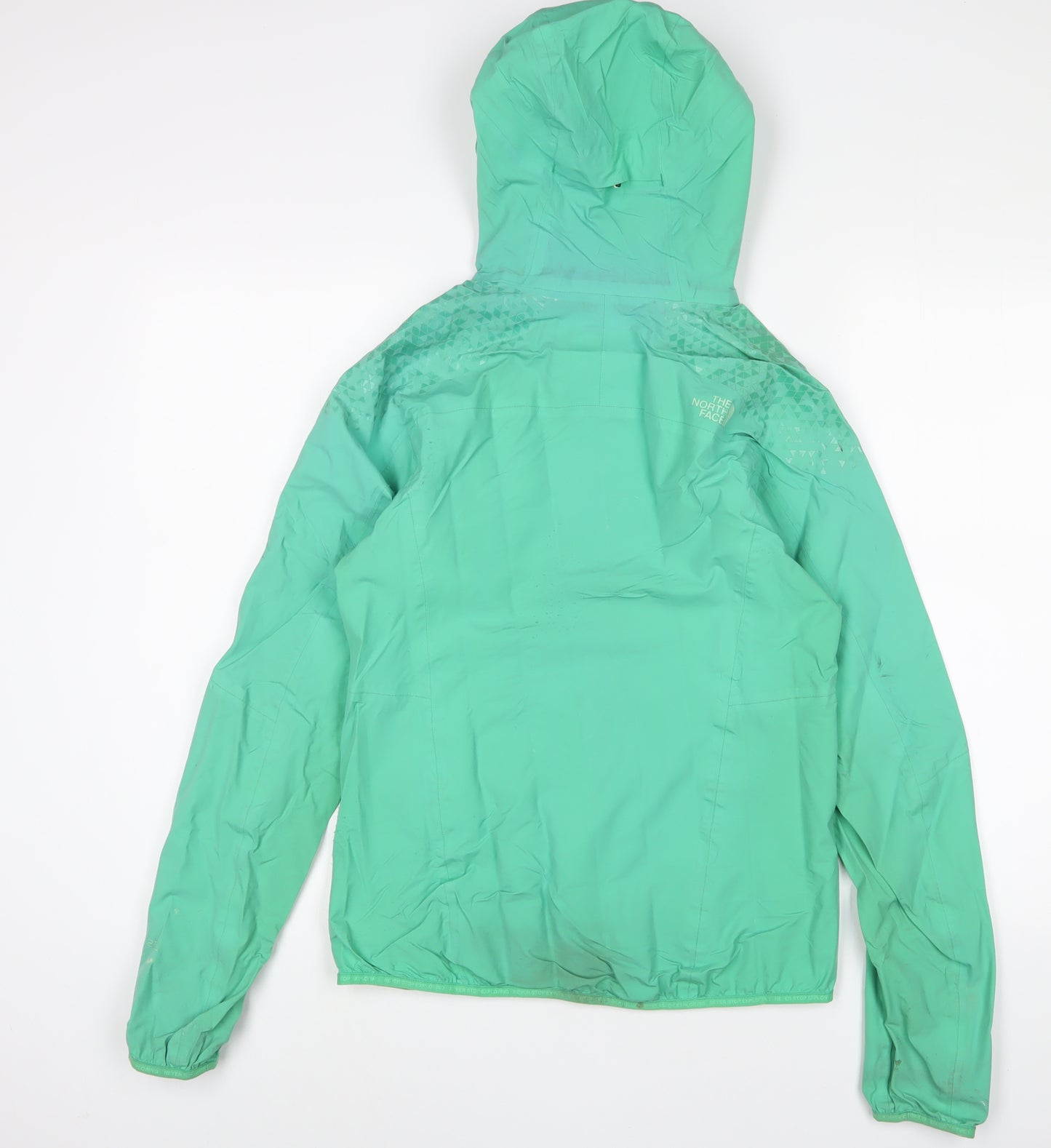 The North Face Womens Green Jacket Size S Zip - Zip Pockets