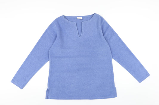 NEXT Womens Blue Polyester Pullover Sweatshirt Size M Pullover