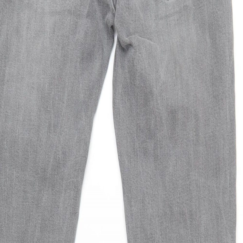 Jim X Judy Mens Grey Cotton Skinny Jeans Size 30 in L32 in Regular Zip