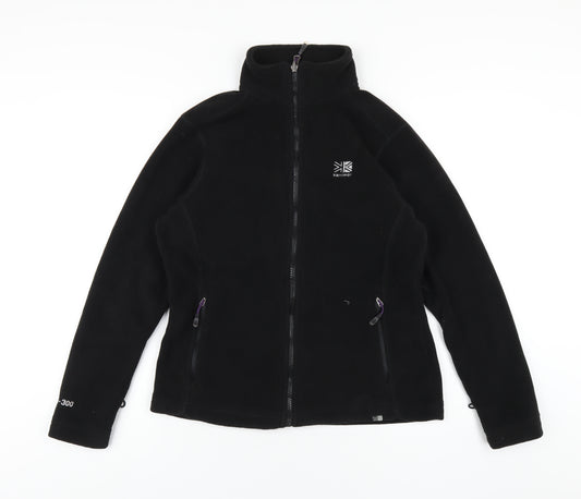 Karrimor Womens Black Jacket Size 10 Zip