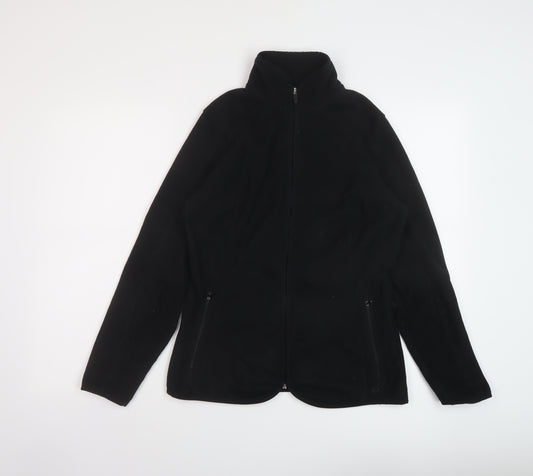 GOODMOVE Womens Black Jacket Size 10 Zip