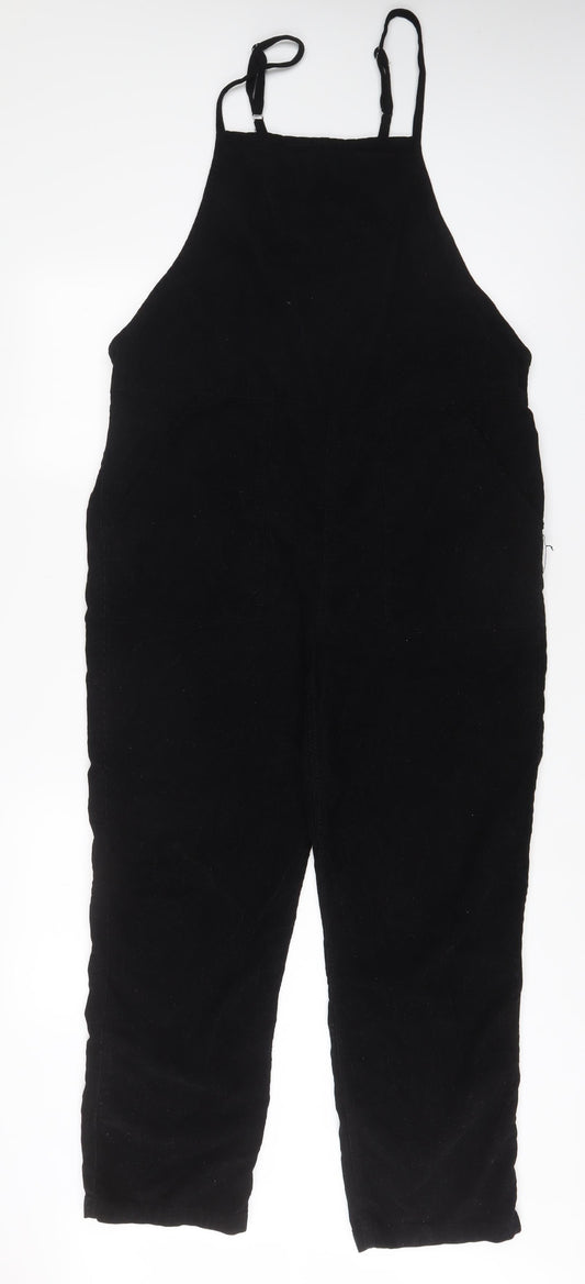 BDG Womens Black Cotton Jumpsuit One-Piece Size M L28 in Pullover