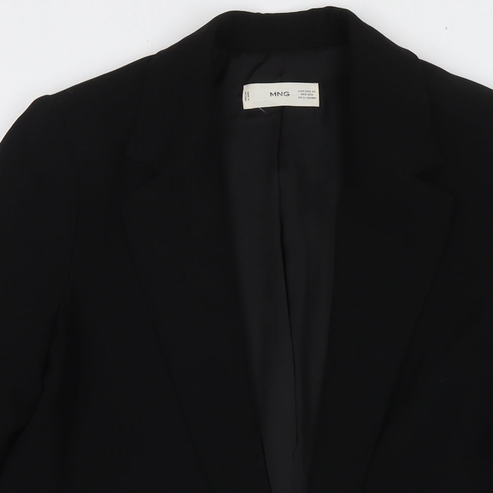 Mango Womens Black Jacket Blazer Size XS