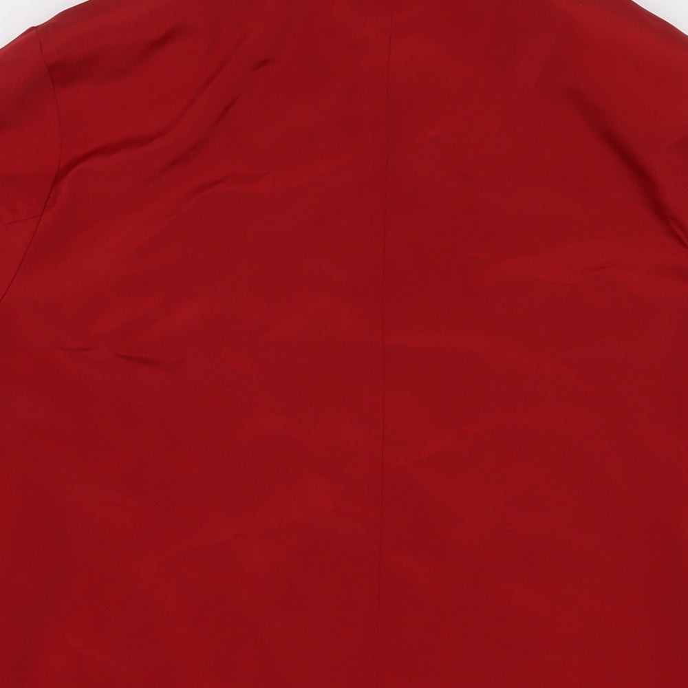 SCL Sport Womens Red Jacket Size 8 Zip