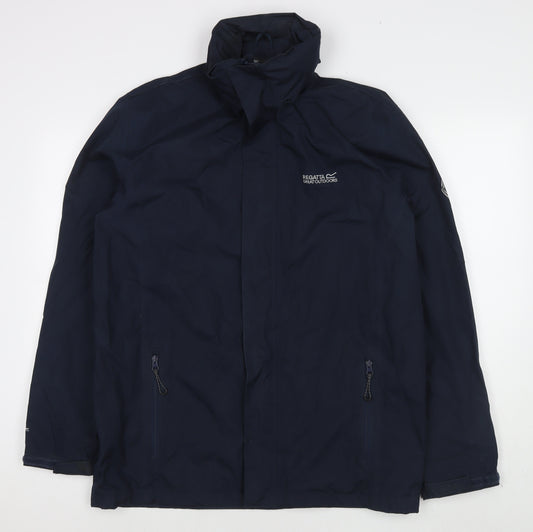 Regatta Mens Blue Jacket Size L Zip