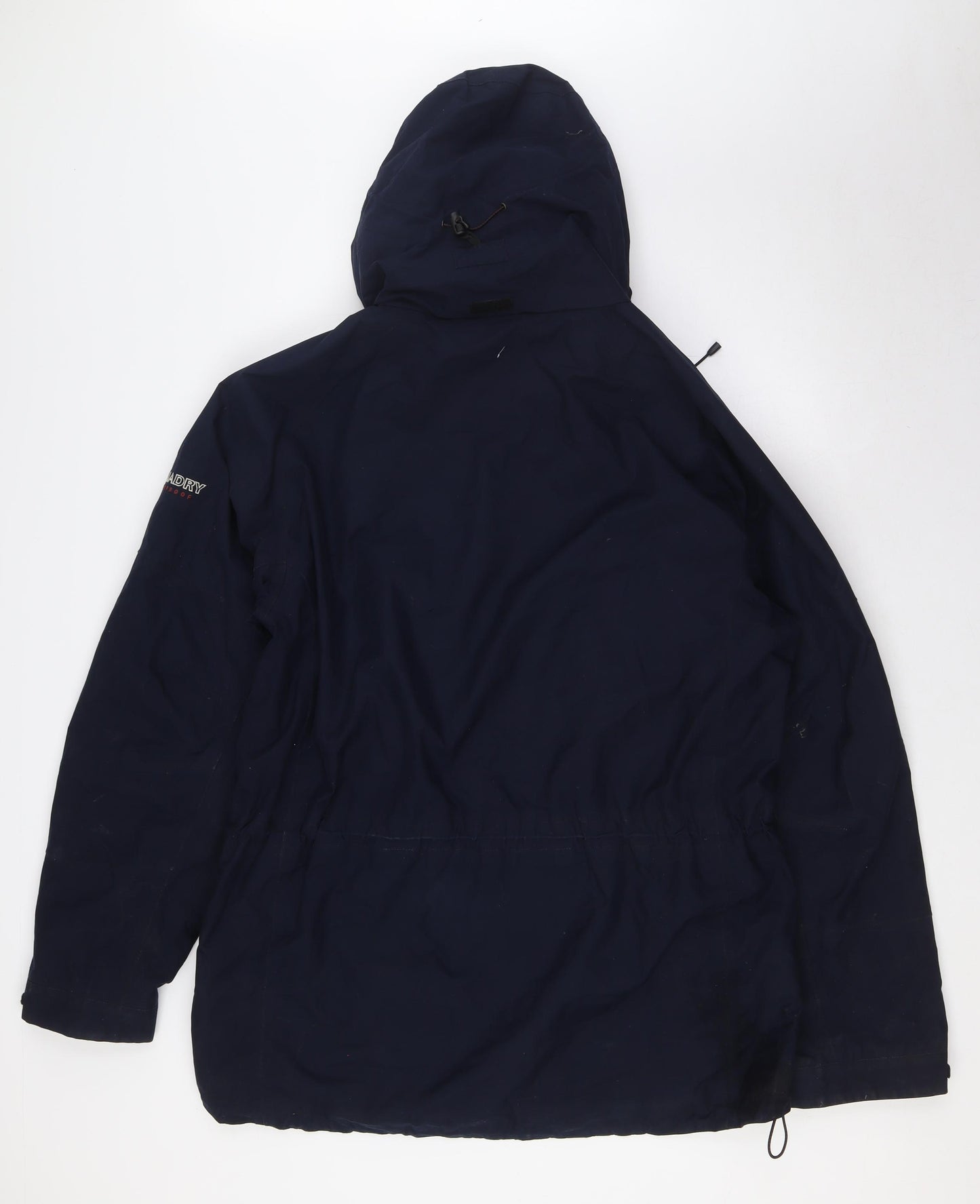 Craghoppers Mens Blue Jacket Size L Zip - Waterproof , Windproof, Breathable