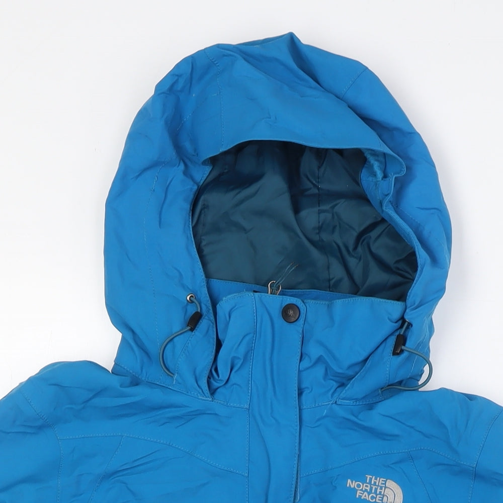 The North Face Womens Blue Jacket Size S Zip - Walking