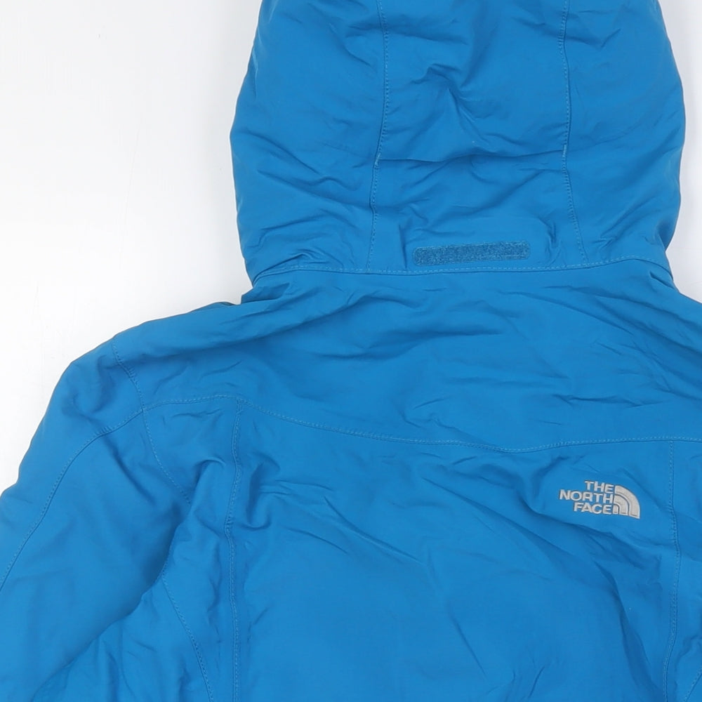 The North Face Womens Blue Jacket Size S Zip - Walking