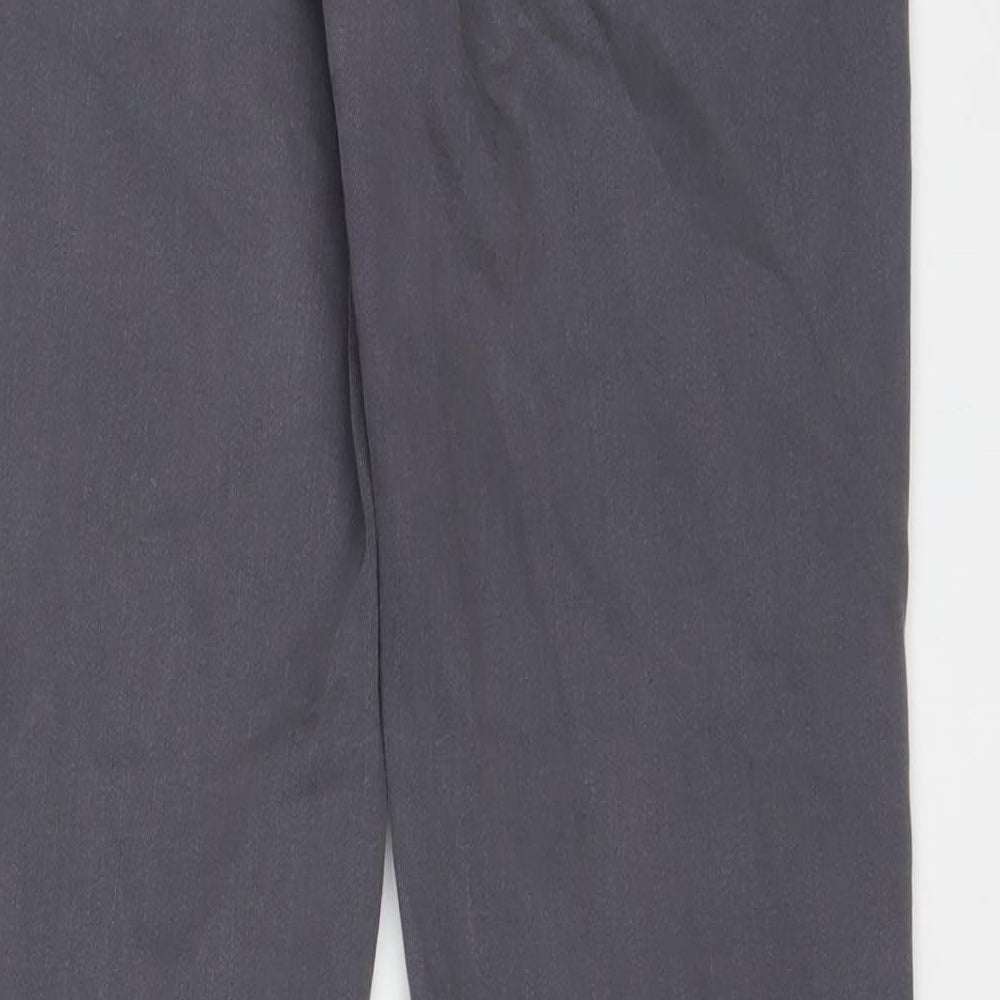 ALTINYILDIZ Mens Grey Cotton Straight Jeans Size 30 in L30 in Regular Zip