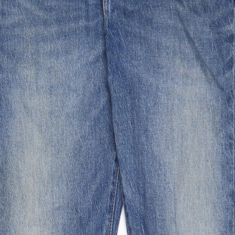 Levi's Mens Blue Cotton Skinny Jeans Size 32 in L34 in Regular Zip