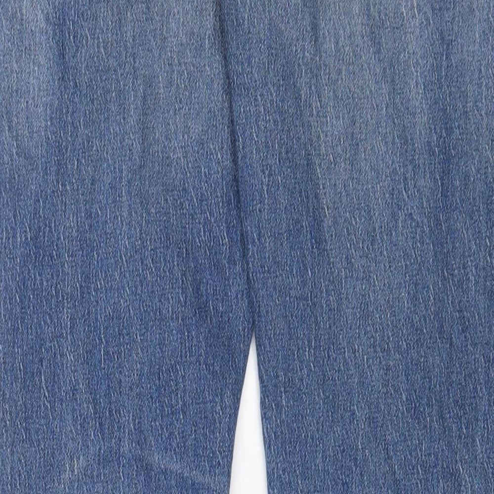 Levi's Mens Blue Cotton Skinny Jeans Size 32 in L34 in Regular Zip