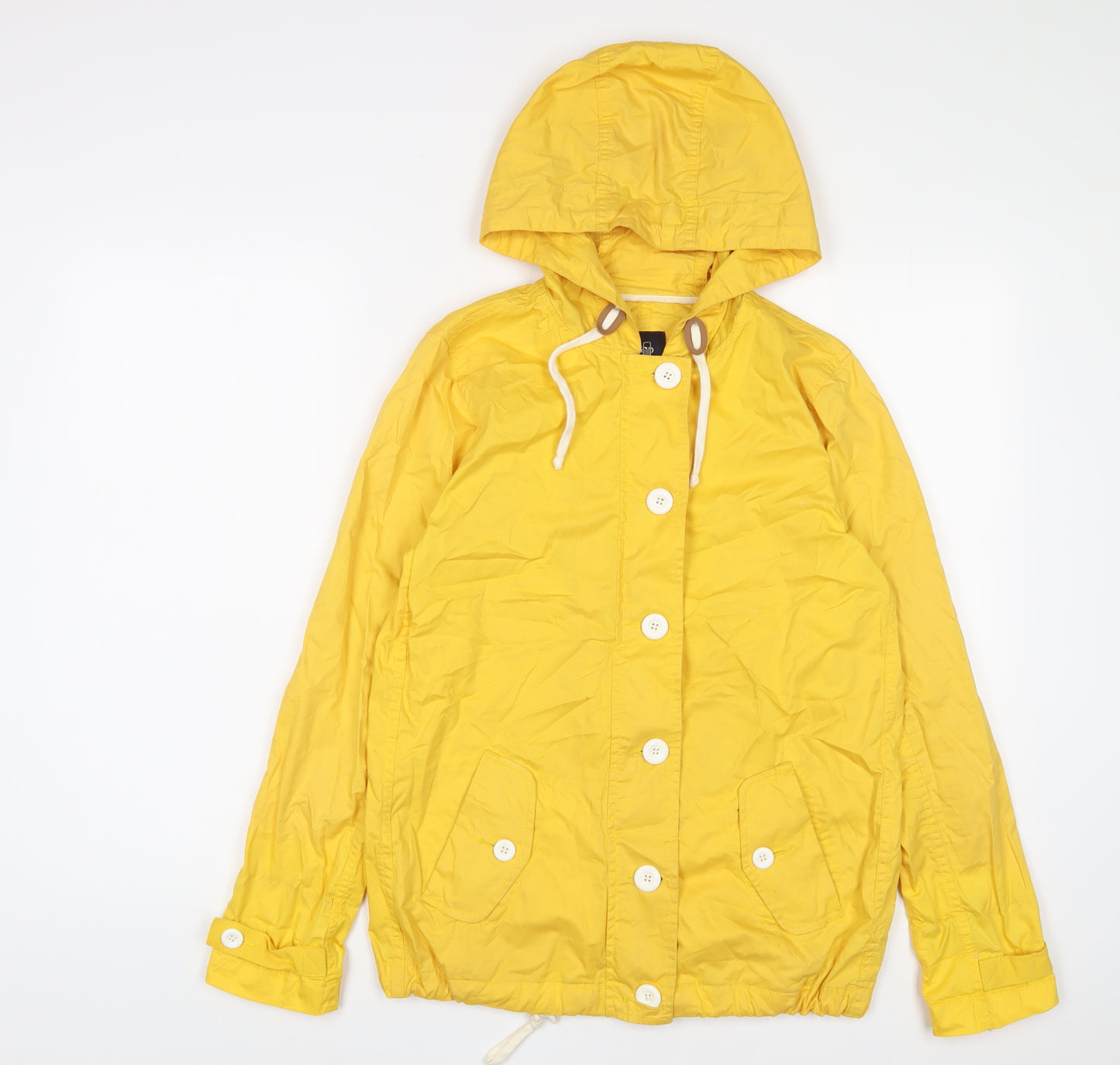 Gap Mens Yellow Jacket Size S Zip - Pockets