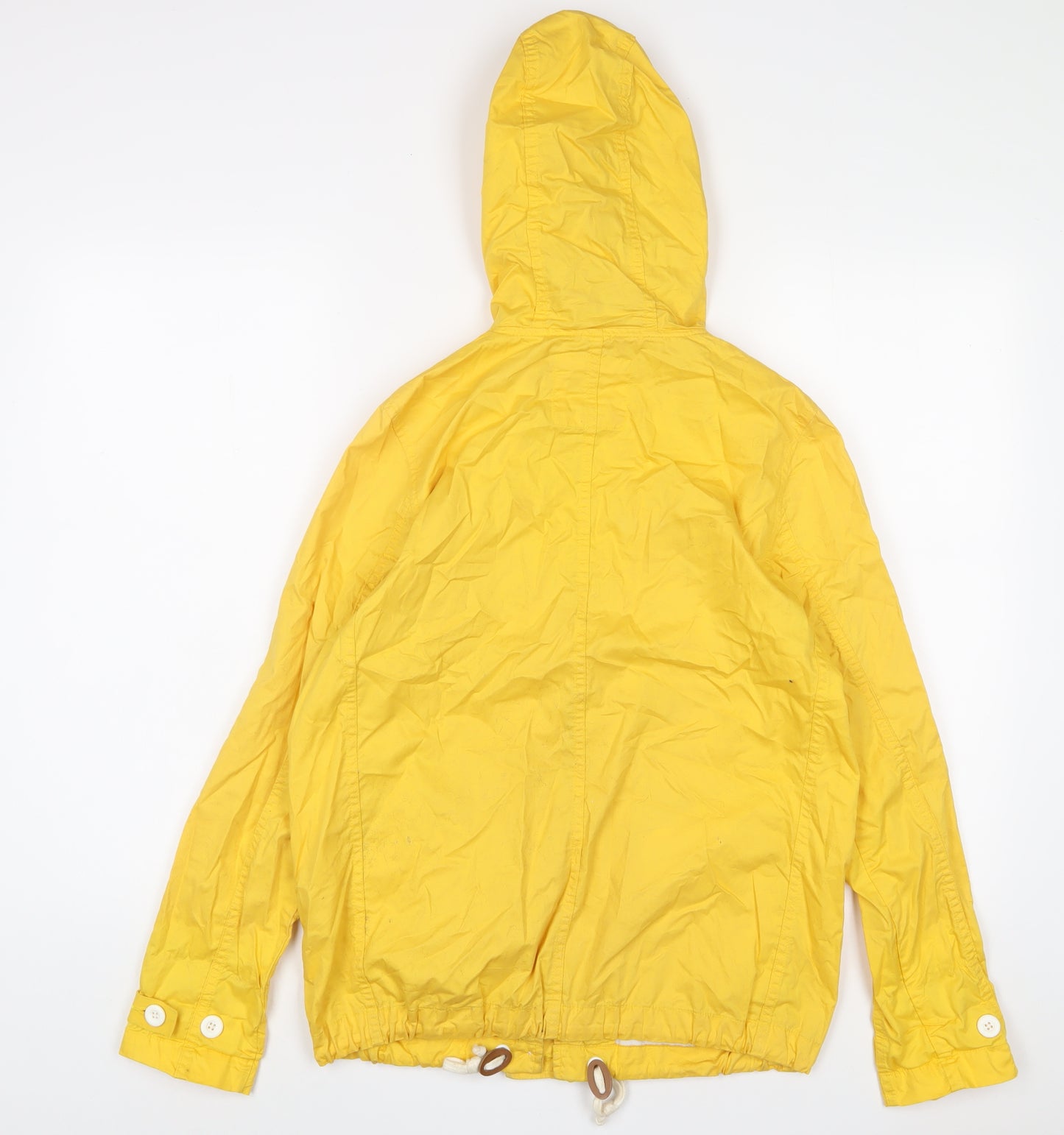 Gap Mens Yellow Jacket Size S Zip - Pockets