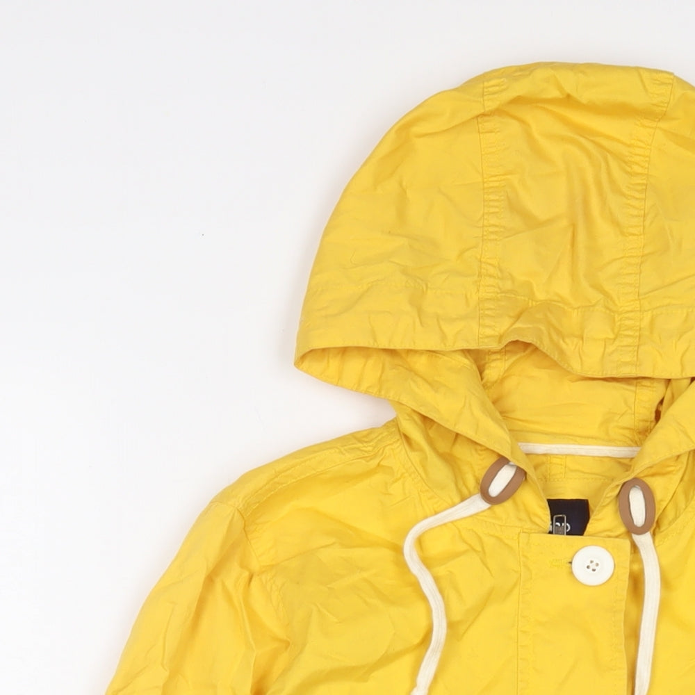 Gap Mens Yellow Jacket Size S Zip - Pockets